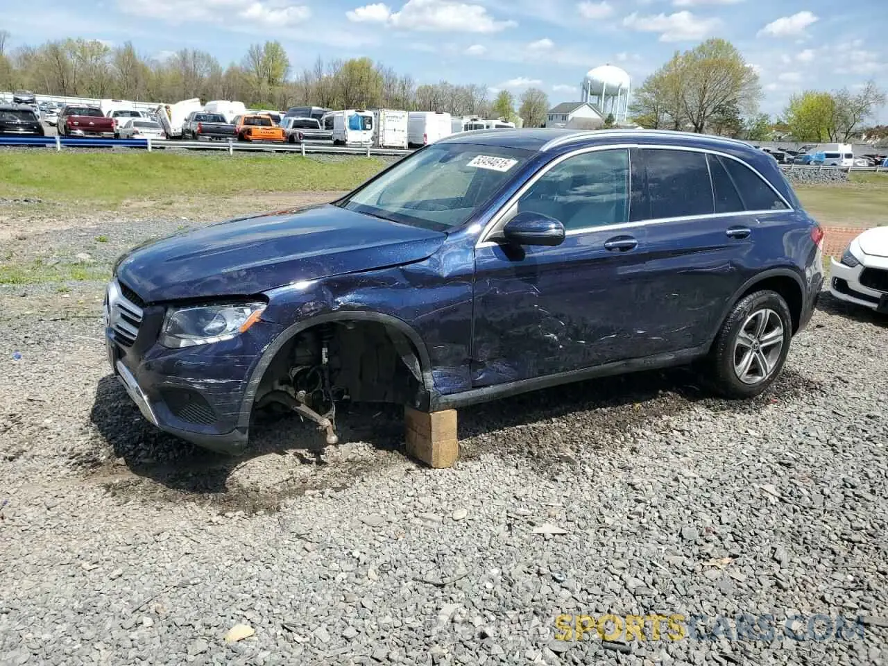 1 fotografías del automóvil dañado WDC0G4KBXKV126335 MERCEDES-BENZ GLC-CLASS 2019