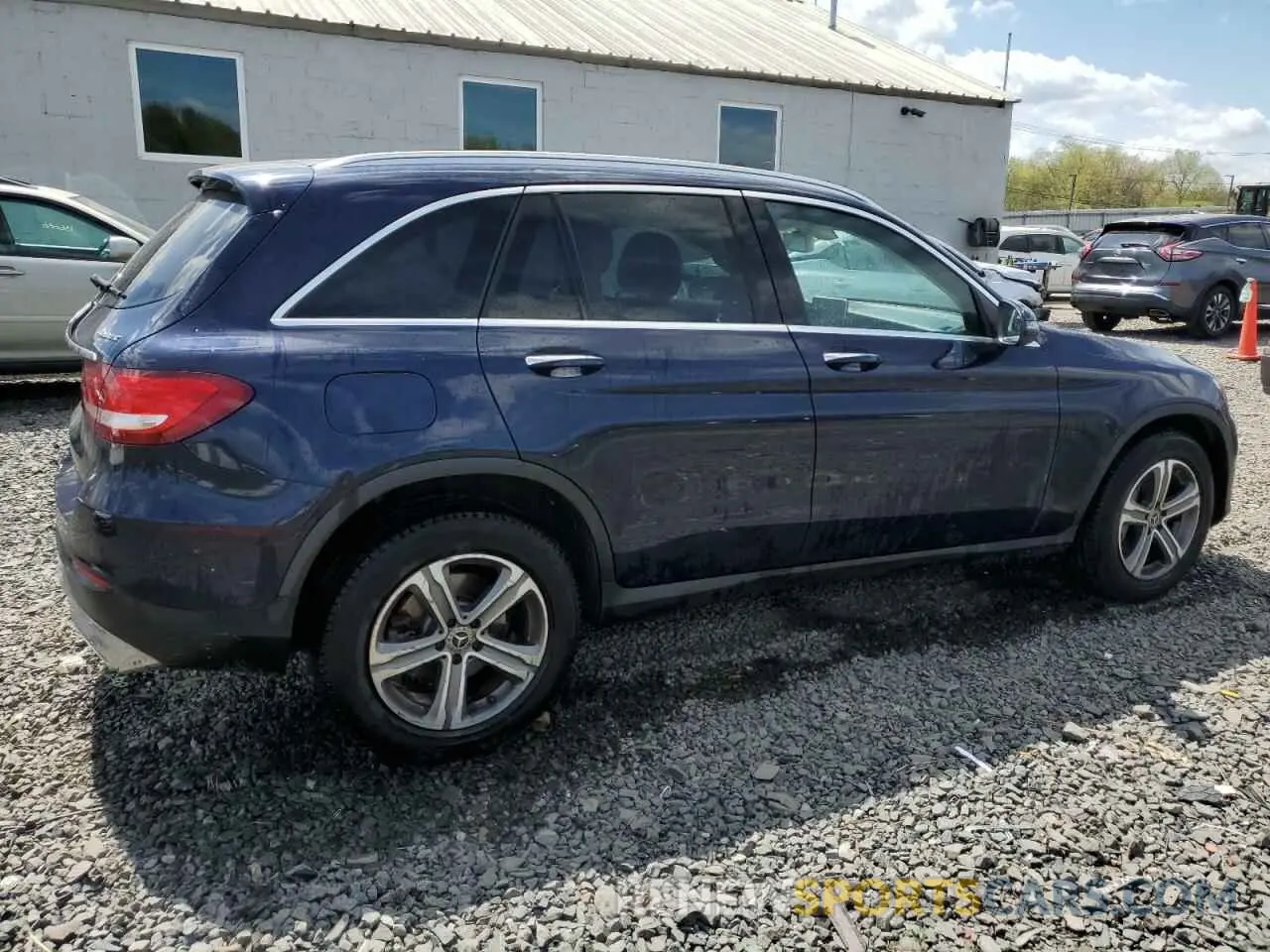 3 fotografías del automóvil dañado WDC0G4KBXKV126335 MERCEDES-BENZ GLC-CLASS 2019