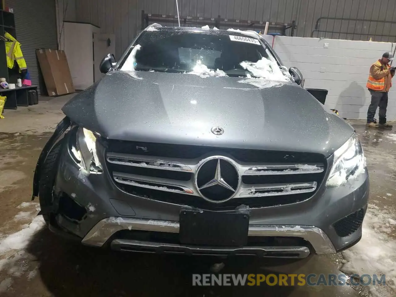 5 fotografías del automóvil dañado WDC0G4KBXKV151641 MERCEDES-BENZ GLC-CLASS 2019