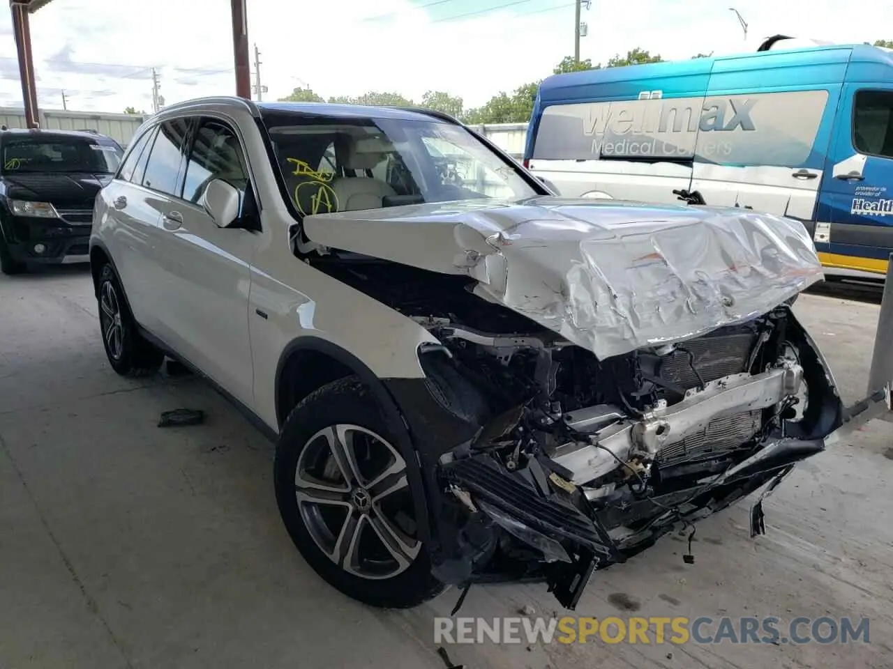 1 fotografías del automóvil dañado WDC0G5EB0KF558069 MERCEDES-BENZ GLC-CLASS 2019