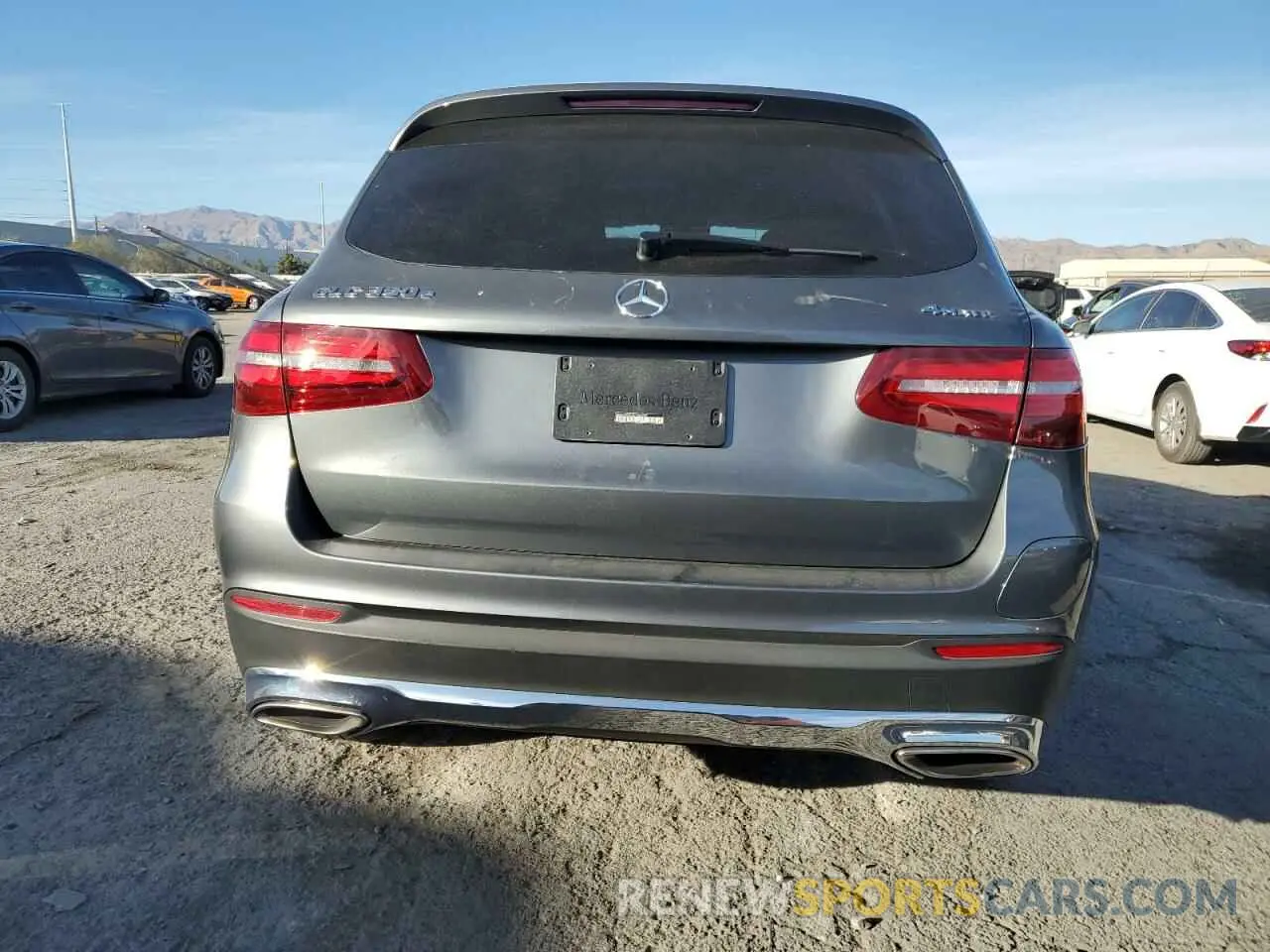 6 fotografías del automóvil dañado WDC0G5EB2KF496237 MERCEDES-BENZ GLC-CLASS 2019