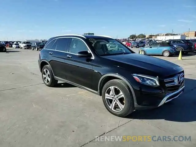 10 fotografías del automóvil dañado WDC0G5EB2KF555450 MERCEDES-BENZ GLC-CLASS 2019