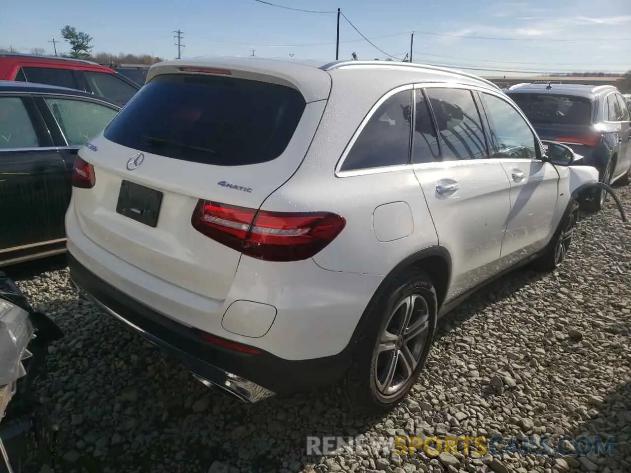 4 fotografías del automóvil dañado WDC0G5EB5KF548931 MERCEDES-BENZ GLC-CLASS 2019