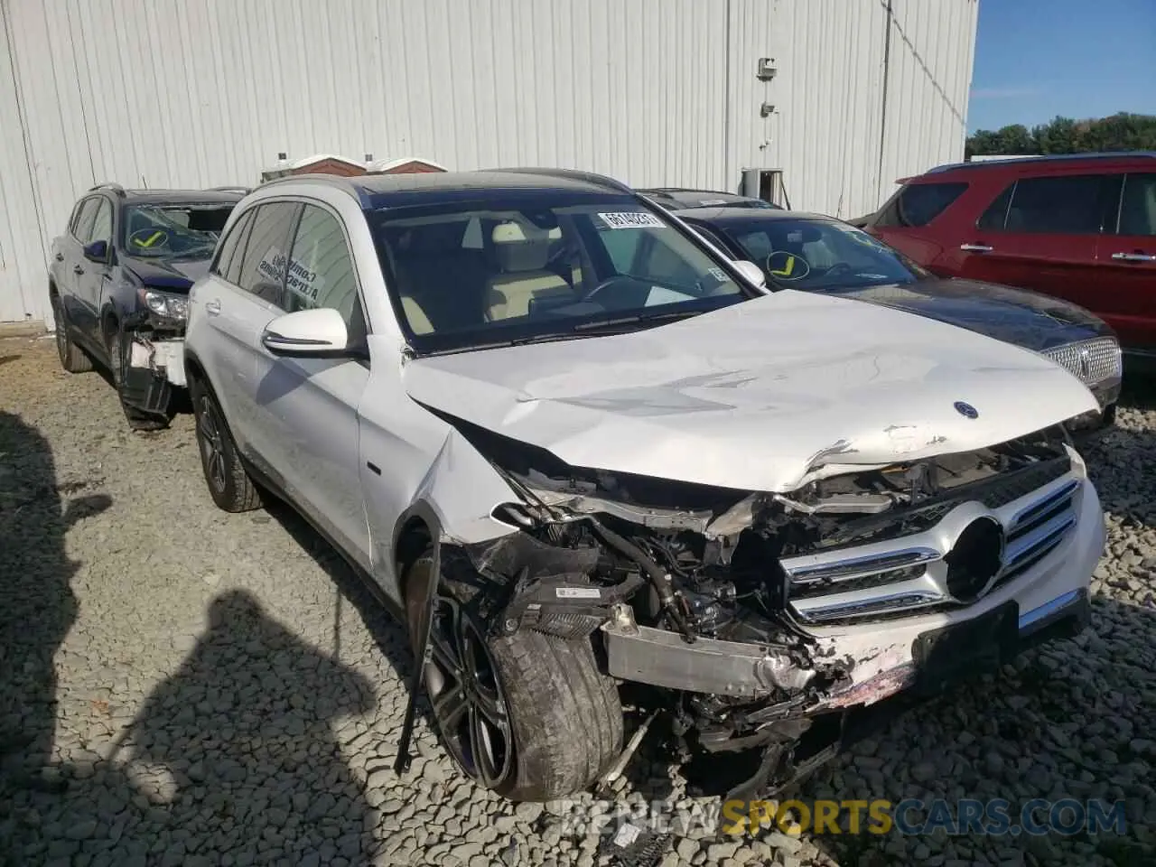 9 fotografías del automóvil dañado WDC0G5EB5KF548931 MERCEDES-BENZ GLC-CLASS 2019