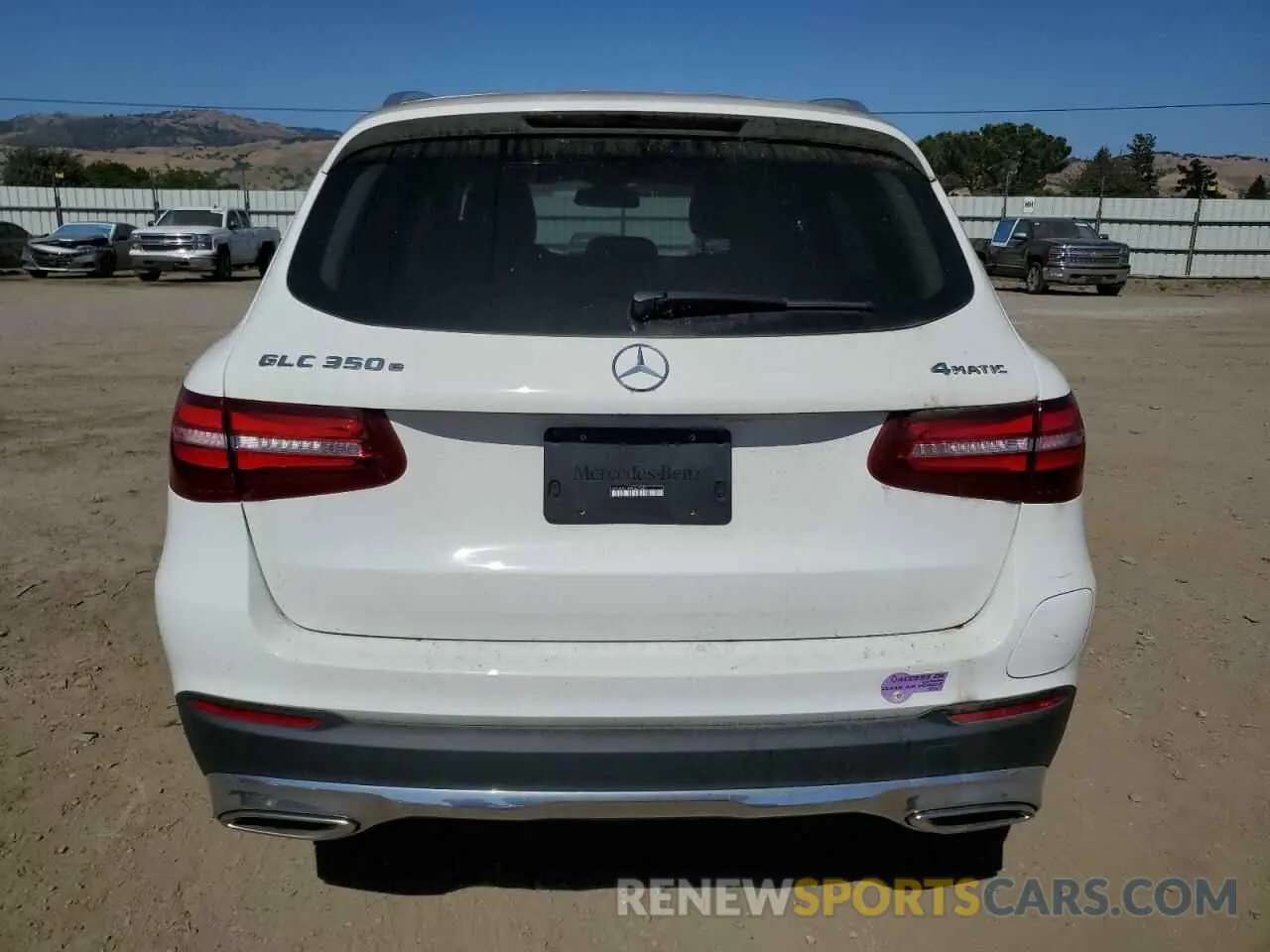 6 fotografías del automóvil dañado WDC0G5EB7KF562183 MERCEDES-BENZ GLC-CLASS 2019