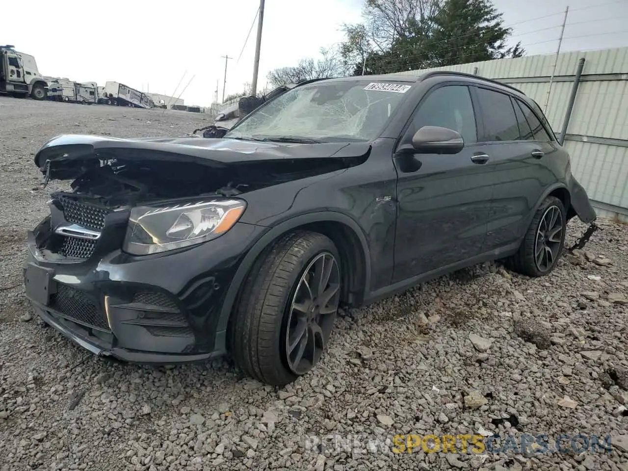 1 fotografías del automóvil dañado WDC0G6EB1KF656243 MERCEDES-BENZ GLC-CLASS 2019