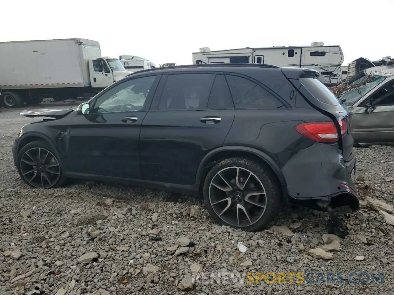 2 fotografías del automóvil dañado WDC0G6EB1KF656243 MERCEDES-BENZ GLC-CLASS 2019