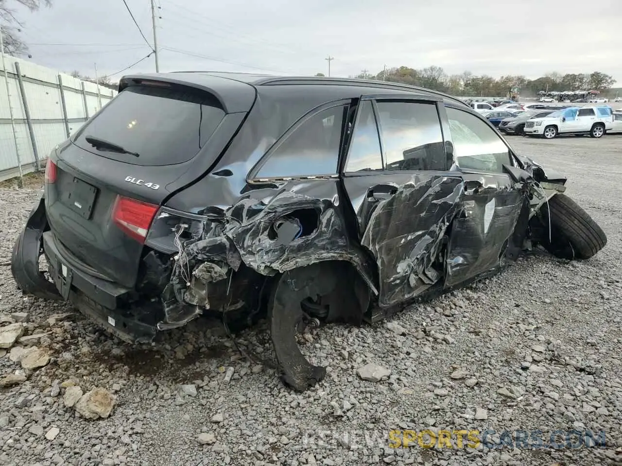 3 fotografías del automóvil dañado WDC0G6EB1KF656243 MERCEDES-BENZ GLC-CLASS 2019
