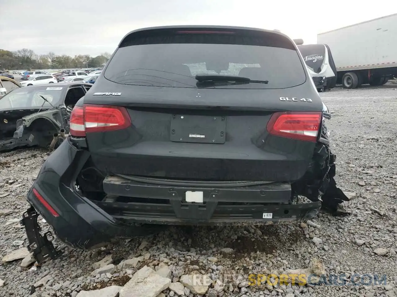 6 fotografías del automóvil dañado WDC0G6EB1KF656243 MERCEDES-BENZ GLC-CLASS 2019