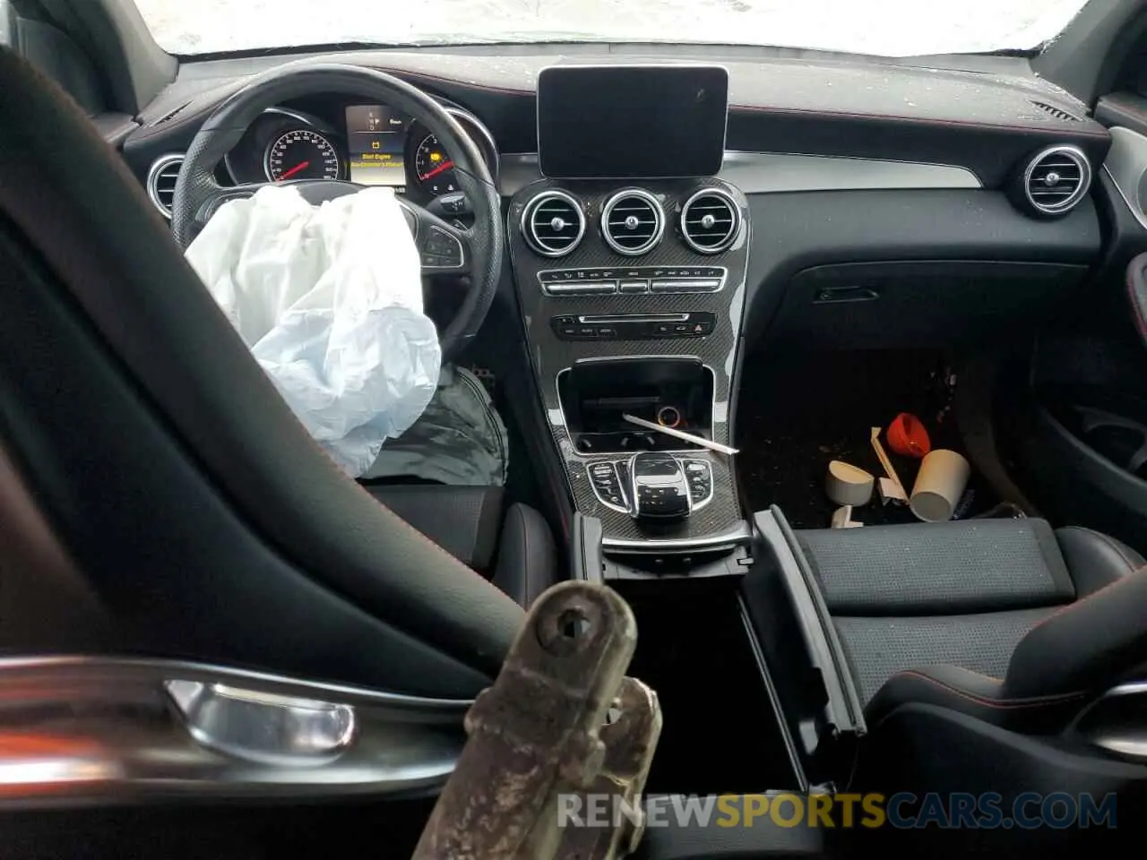 8 fotografías del automóvil dañado WDC0G6EB1KF656243 MERCEDES-BENZ GLC-CLASS 2019