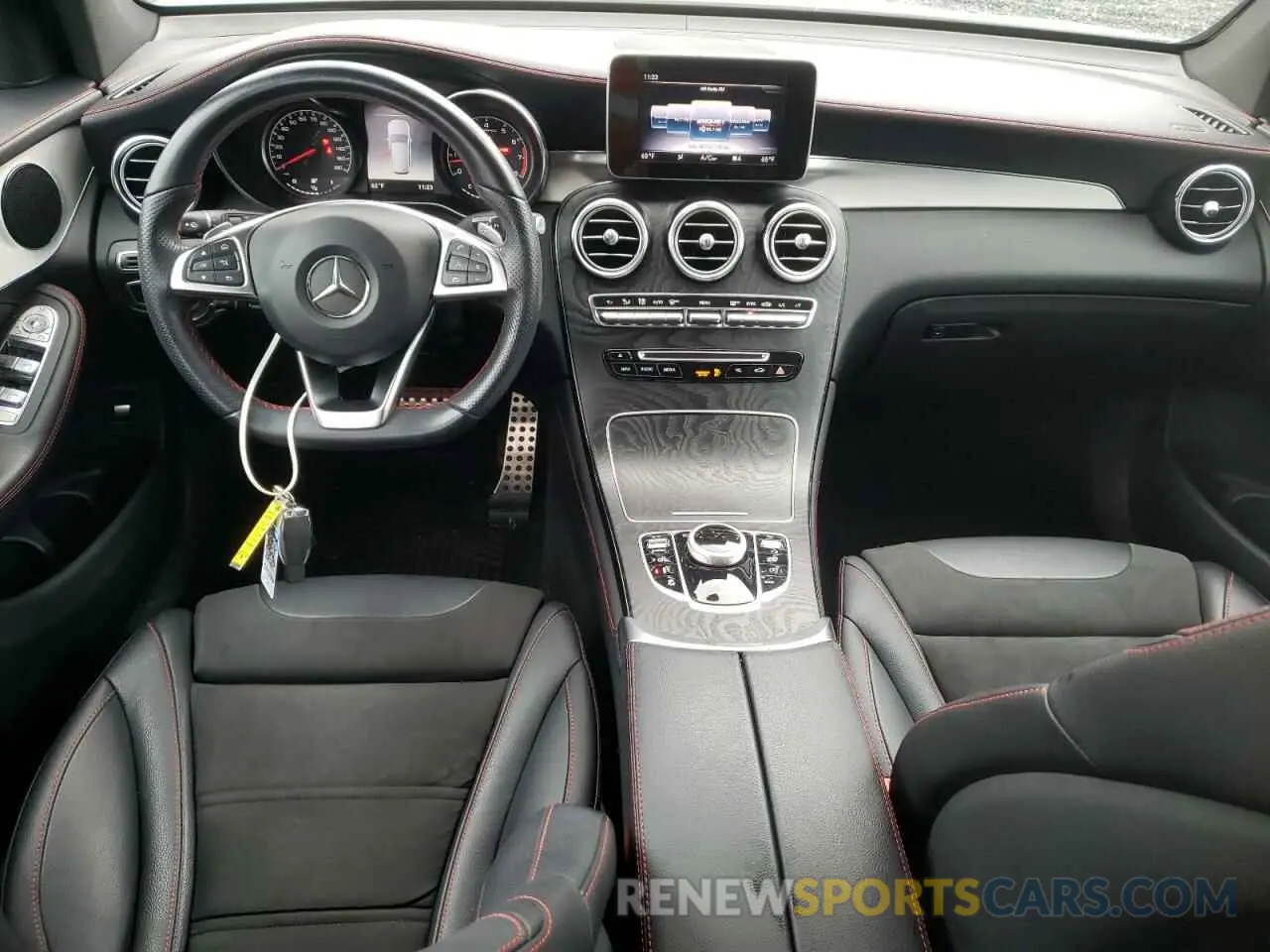 8 fotografías del automóvil dañado WDC0G6EB2KF585084 MERCEDES-BENZ GLC-CLASS 2019