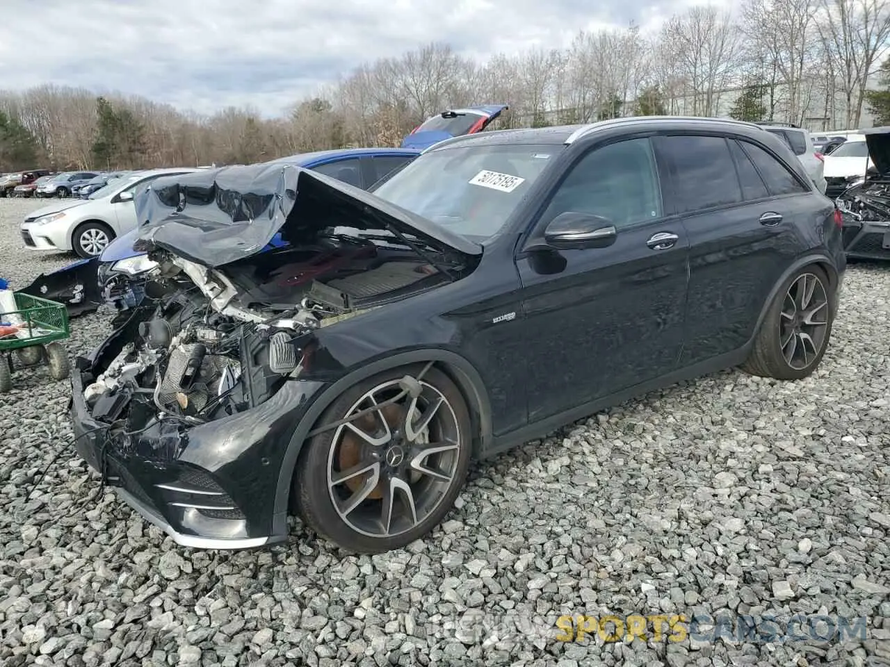 1 fotografías del automóvil dañado WDC0G6EB3KF565684 MERCEDES-BENZ GLC-CLASS 2019