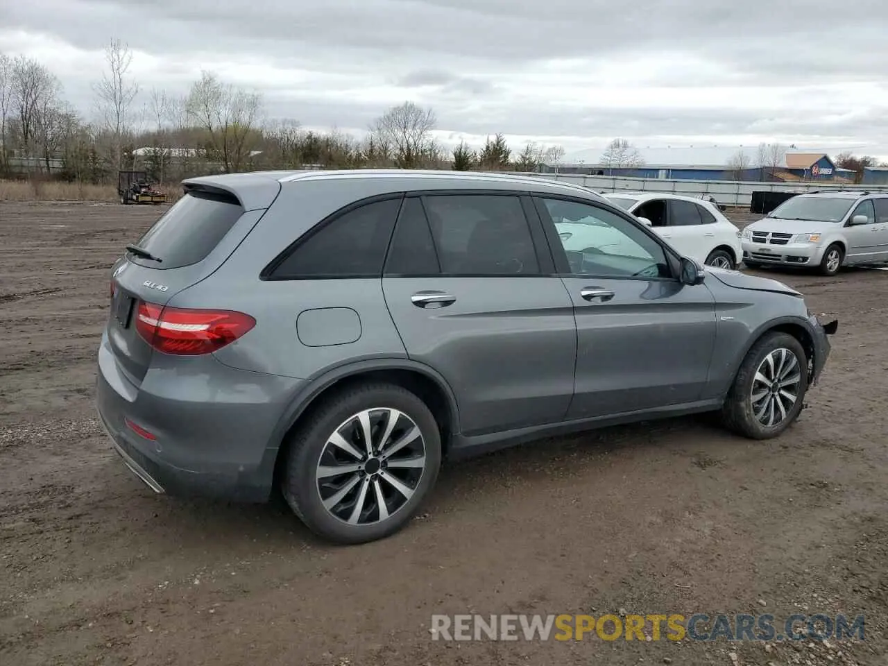 3 fotografías del automóvil dañado WDC0G6EB4KF632616 MERCEDES-BENZ GLC-CLASS 2019