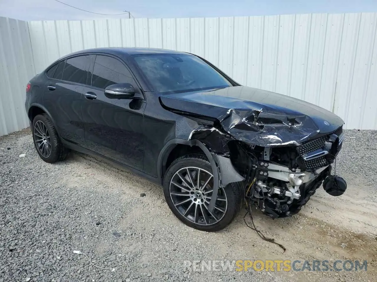 4 fotografías del automóvil dañado WDC0J4KB0KF536377 MERCEDES-BENZ GLC-CLASS 2019