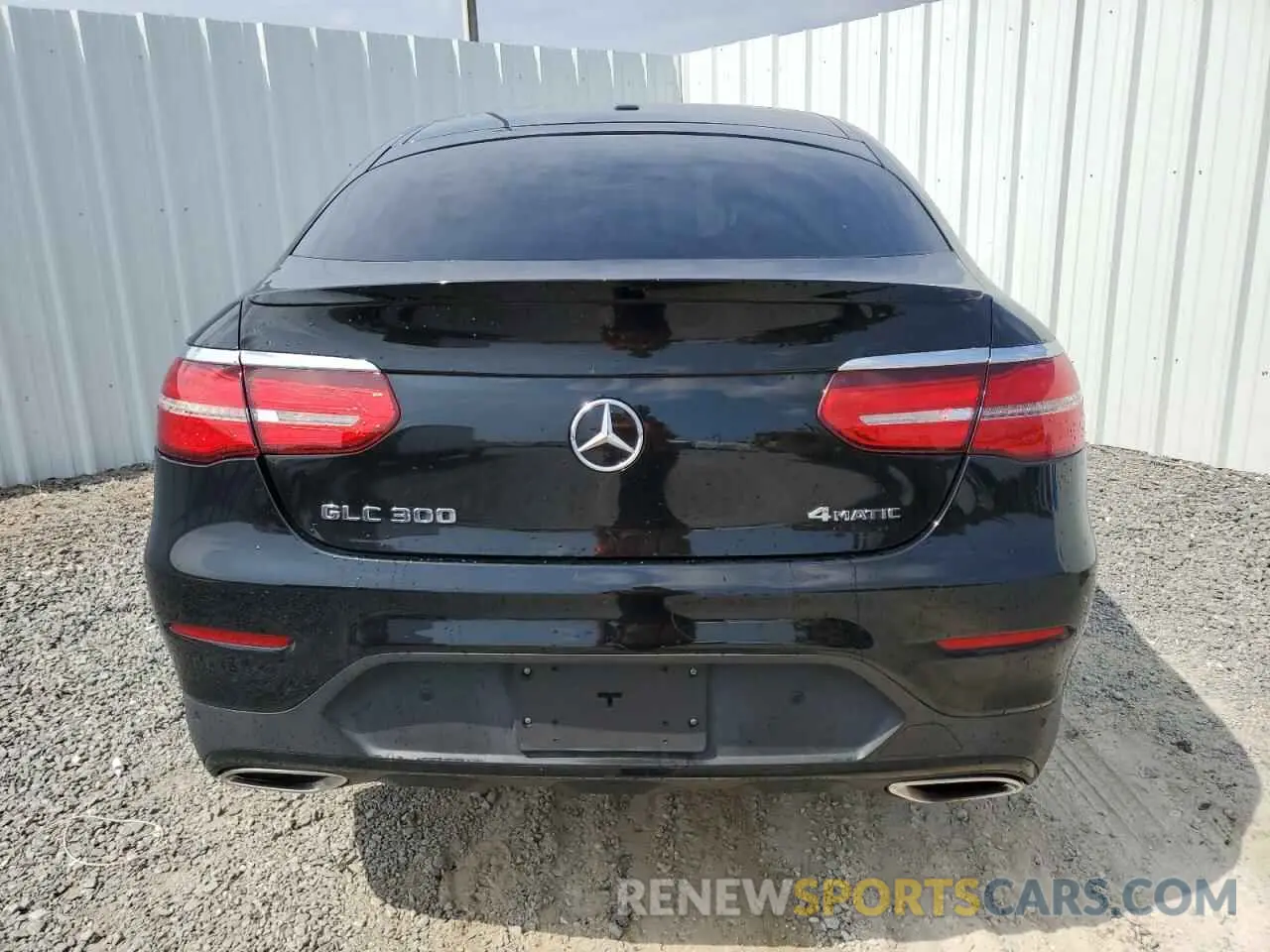 6 fotografías del automóvil dañado WDC0J4KB0KF536377 MERCEDES-BENZ GLC-CLASS 2019