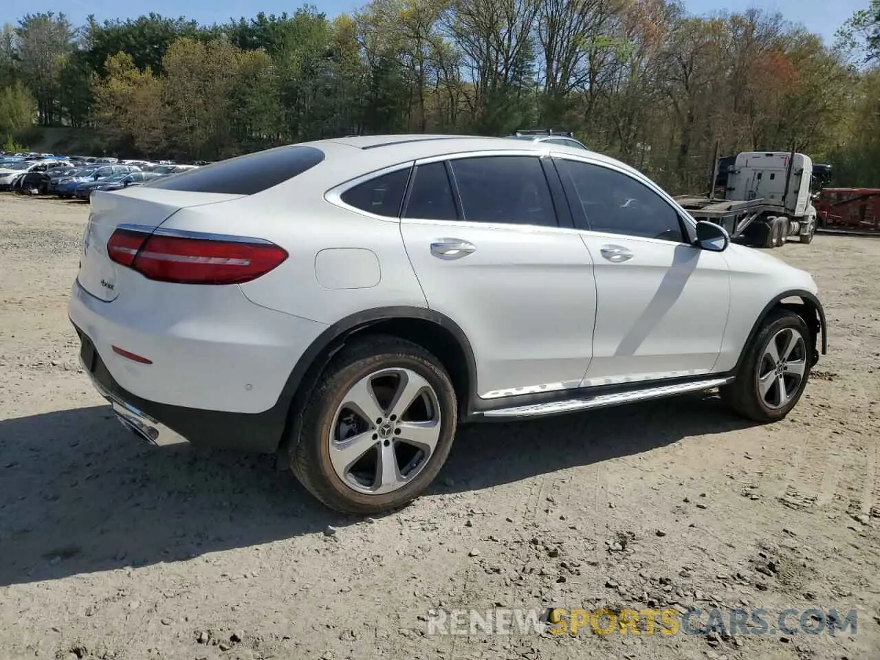 3 fotografías del automóvil dañado WDC0J4KB6KF562028 MERCEDES-BENZ GLC-CLASS 2019