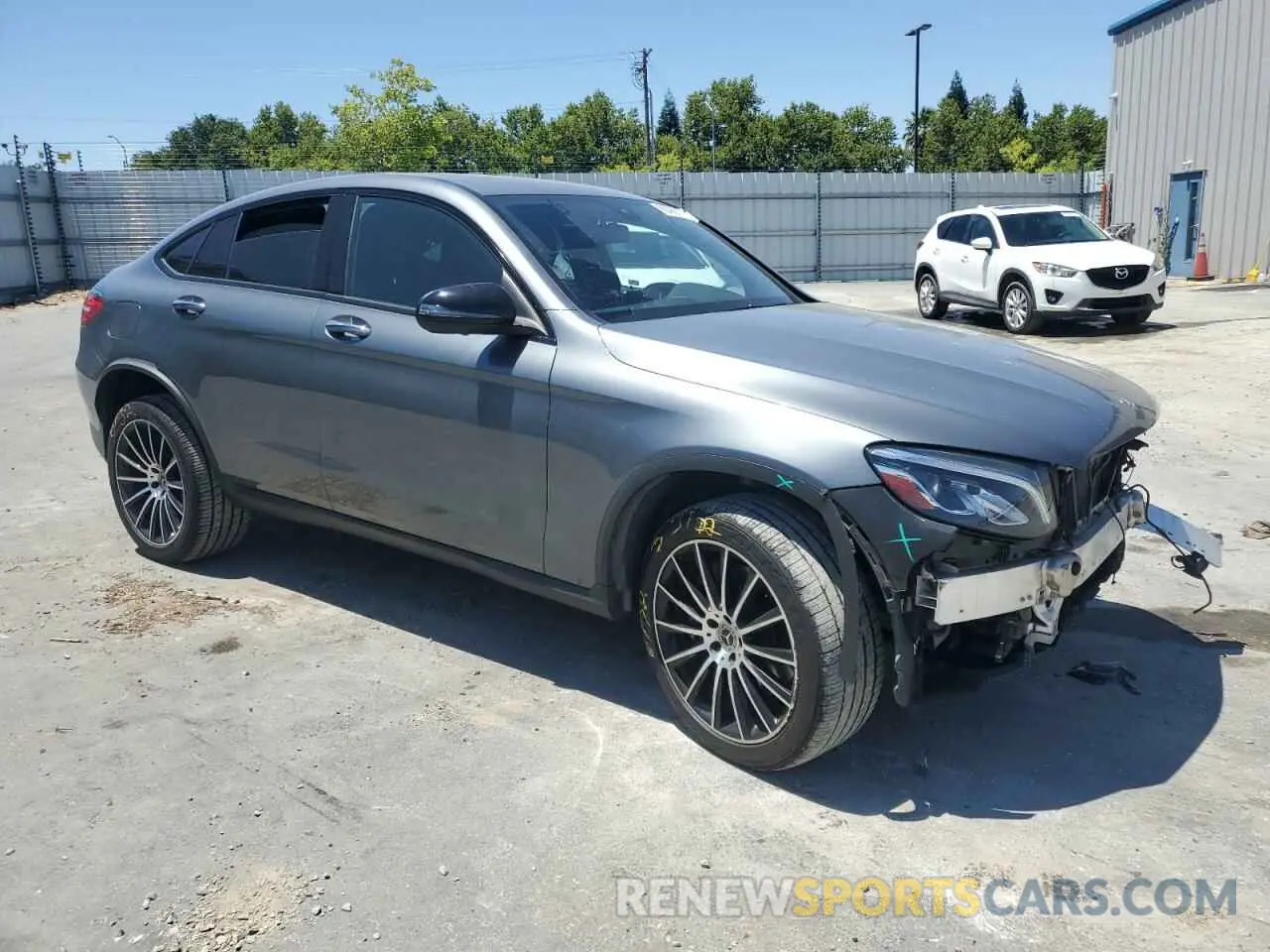 4 fotografías del automóvil dañado WDC0J4KB9KF664150 MERCEDES-BENZ GLC-CLASS 2019
