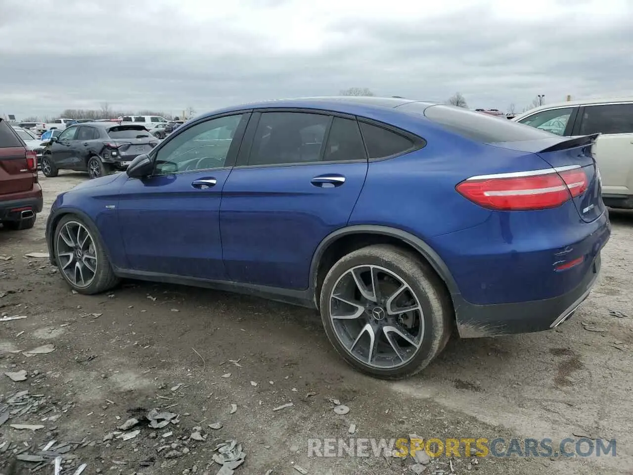 2 fotografías del automóvil dañado WDC0J6EB3KF625058 MERCEDES-BENZ GLC-CLASS 2019