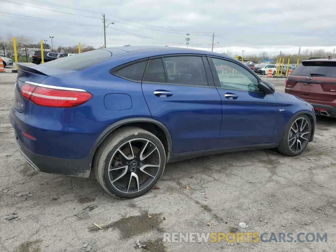 3 fotografías del automóvil dañado WDC0J6EB3KF625058 MERCEDES-BENZ GLC-CLASS 2019