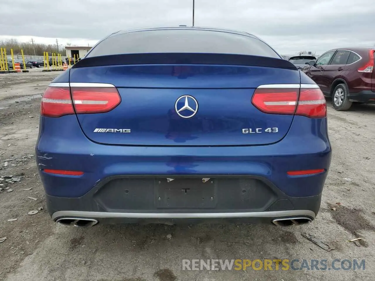 6 fotografías del automóvil dañado WDC0J6EB3KF625058 MERCEDES-BENZ GLC-CLASS 2019
