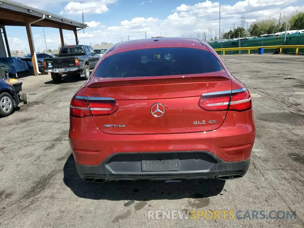 6 fotografías del automóvil dañado WDC0J6EBXKF534806 MERCEDES-BENZ GLC-CLASS 2019