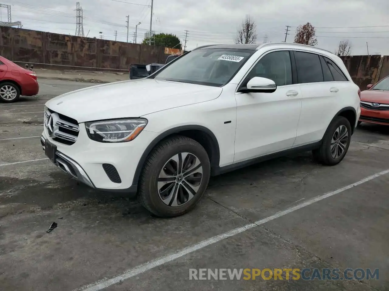 1 fotografías del automóvil dañado W1N0G5DB4LF780325 MERCEDES-BENZ GLC-CLASS 2020