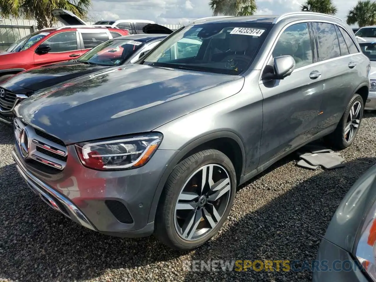 1 fotografías del automóvil dañado W1N0G8DB0LF771851 MERCEDES-BENZ GLC-CLASS 2020