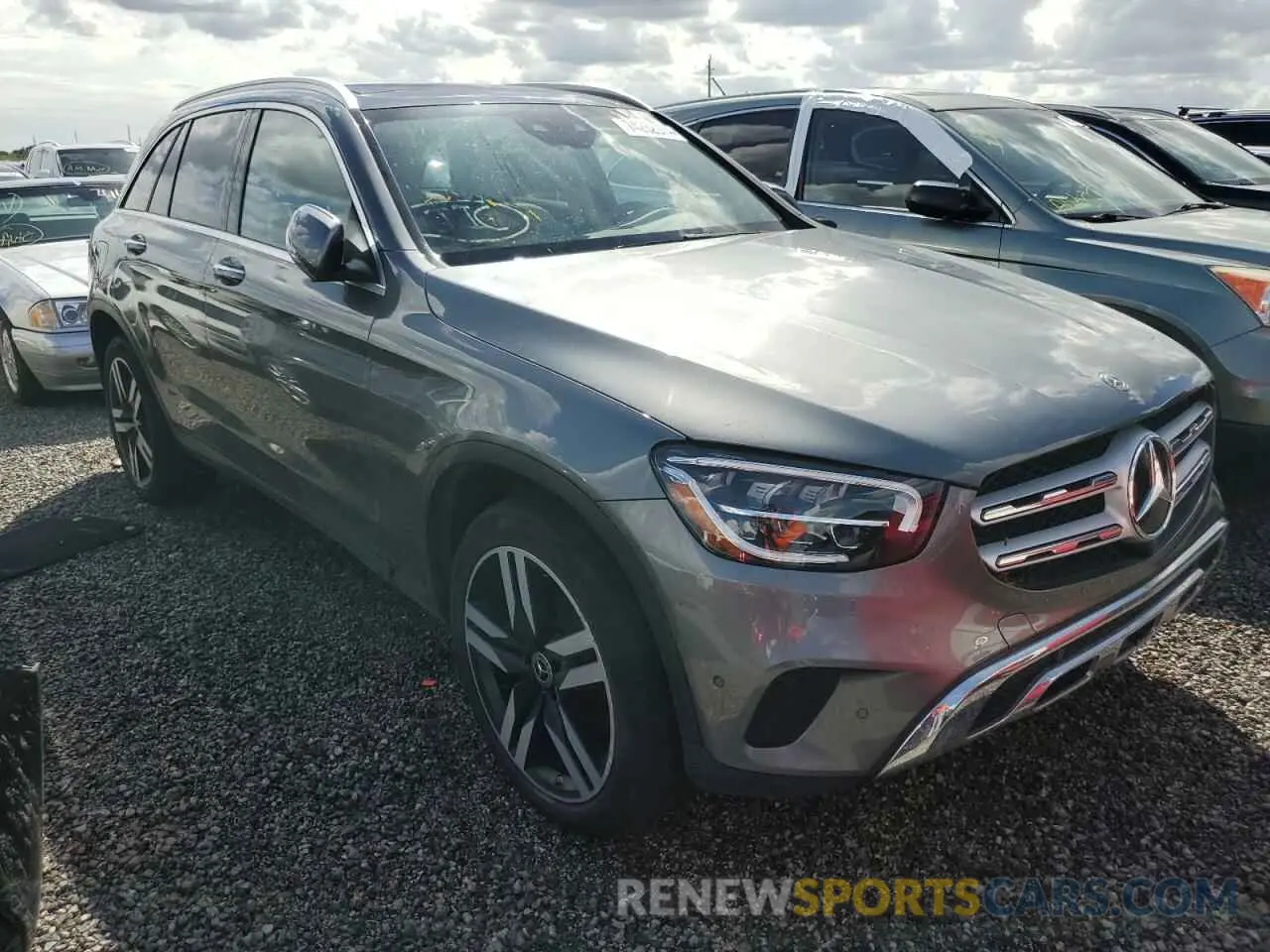 4 fotografías del automóvil dañado W1N0G8DB0LF771851 MERCEDES-BENZ GLC-CLASS 2020