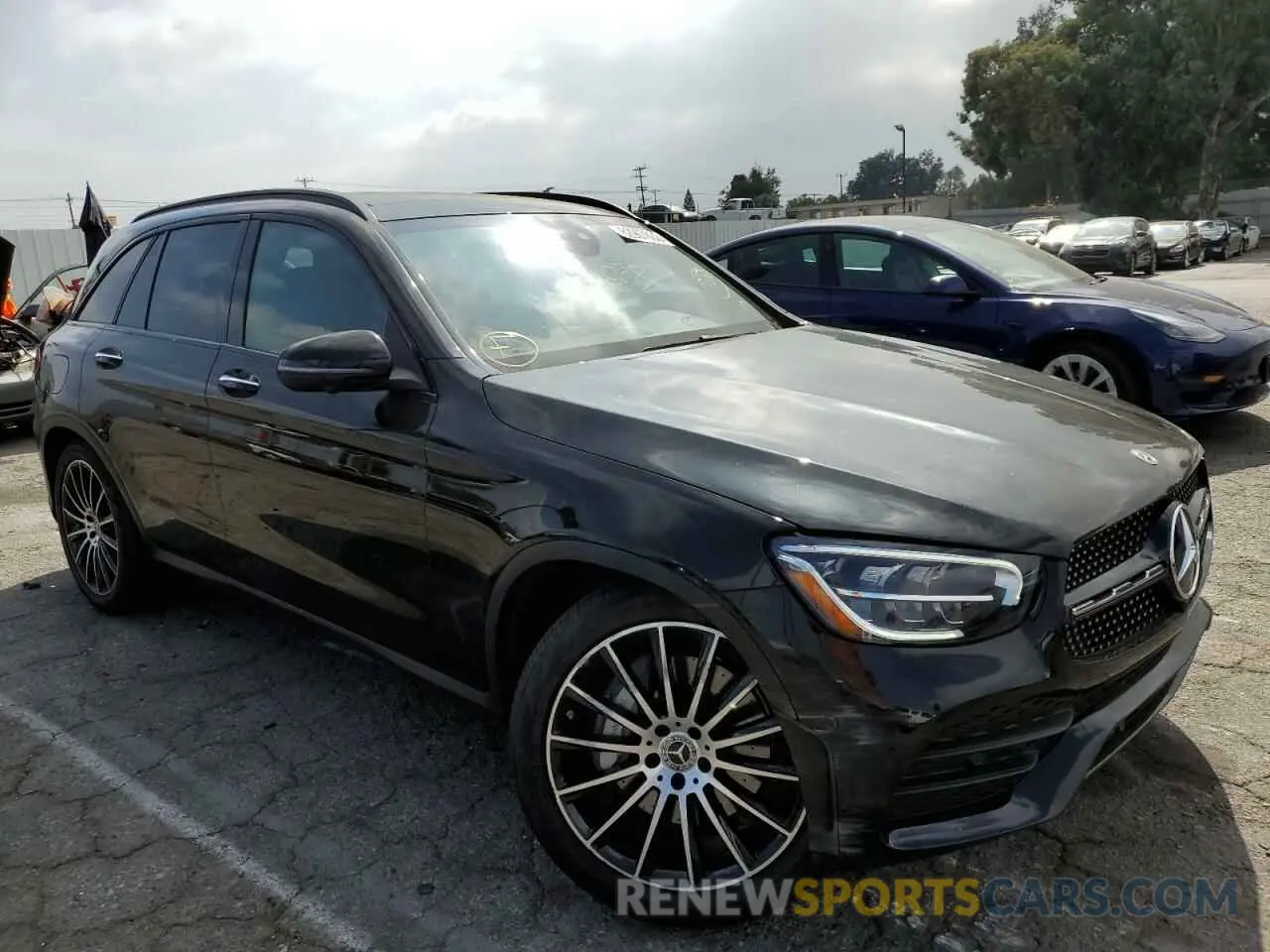 1 fotografías del automóvil dañado W1N0G8DB0LF815170 MERCEDES-BENZ GLC-CLASS 2020