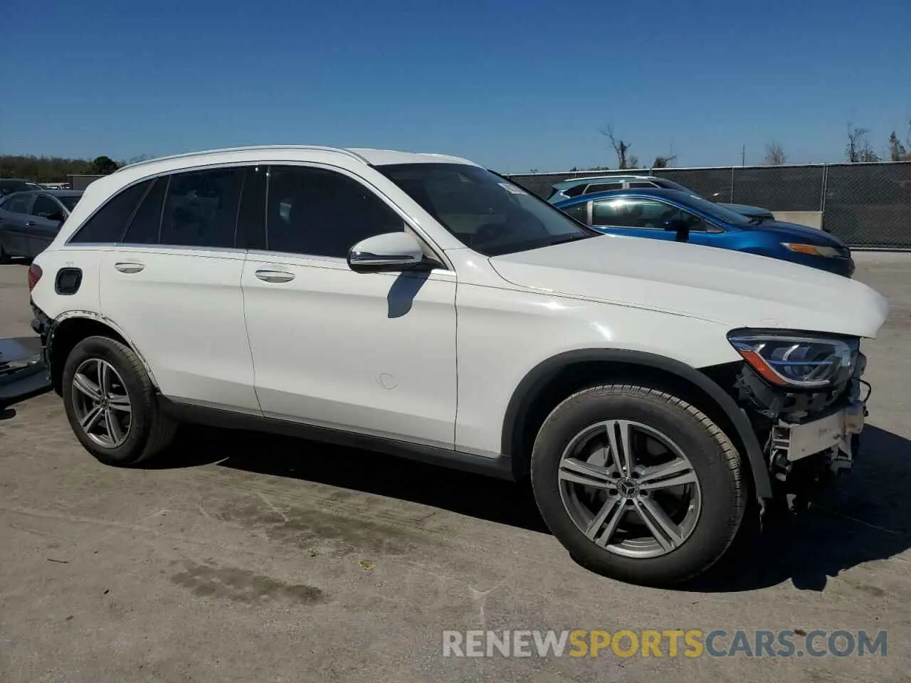 4 fotografías del automóvil dañado W1N0G8DB3LF784562 MERCEDES-BENZ GLC-CLASS 2020