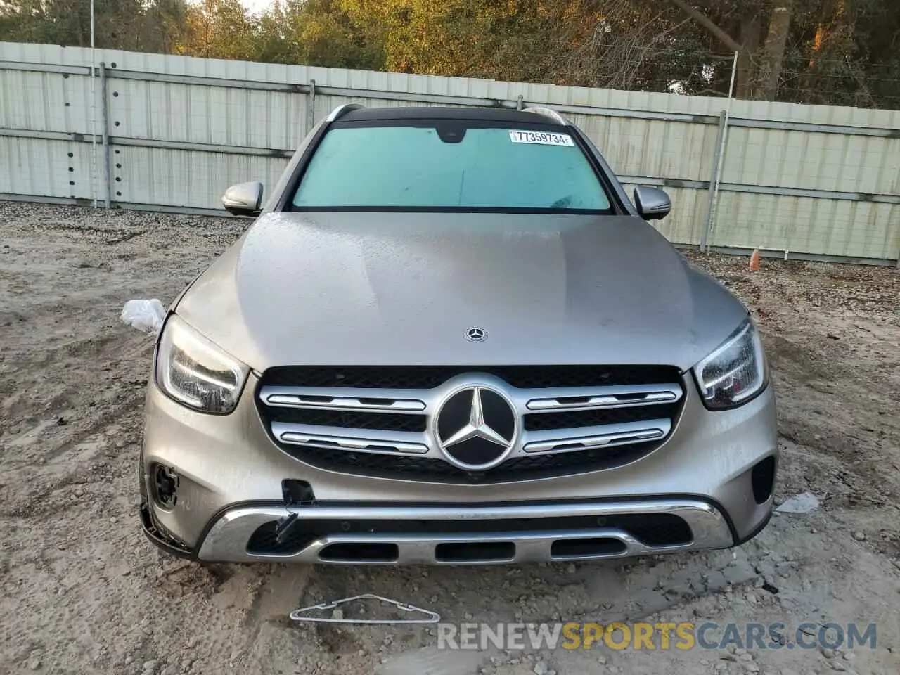 5 fotografías del automóvil dañado W1N0G8DB3LF831752 MERCEDES-BENZ GLC-CLASS 2020