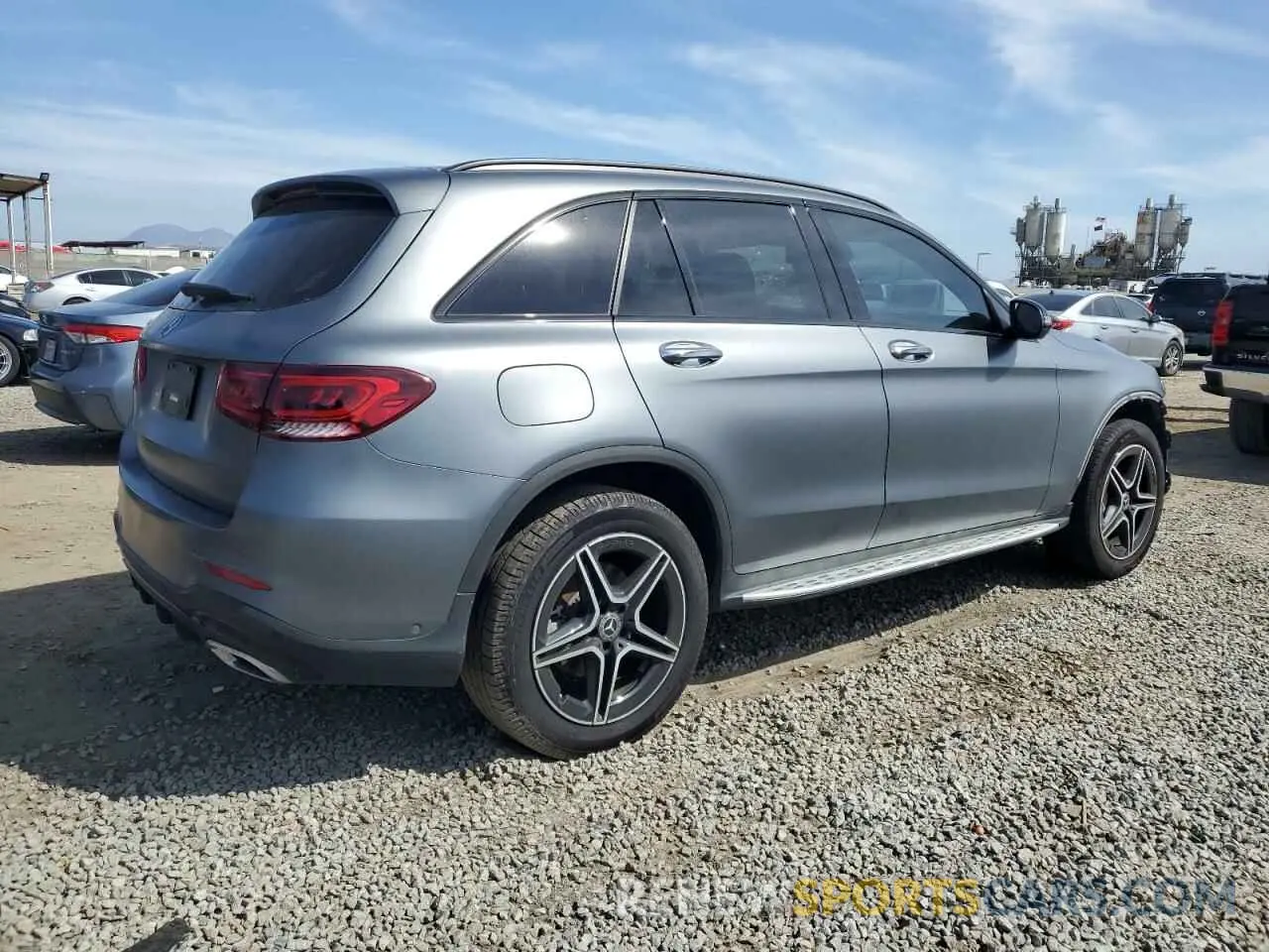 3 fotografías del automóvil dañado W1N0G8DB5LF811454 MERCEDES-BENZ GLC-CLASS 2020