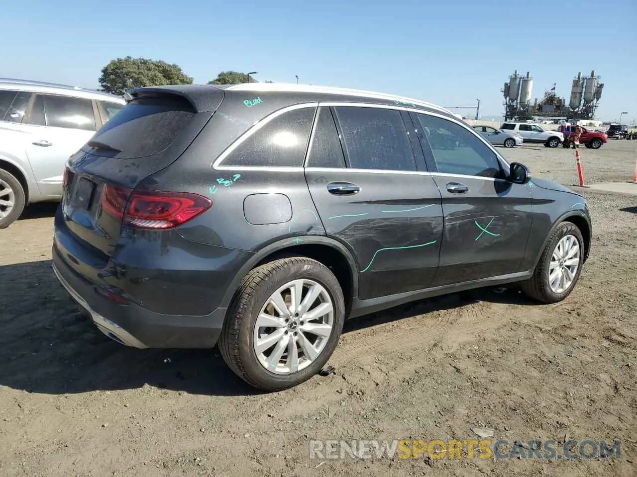 3 fotografías del automóvil dañado W1N0G8DB6LF771448 MERCEDES-BENZ GLC-CLASS 2020