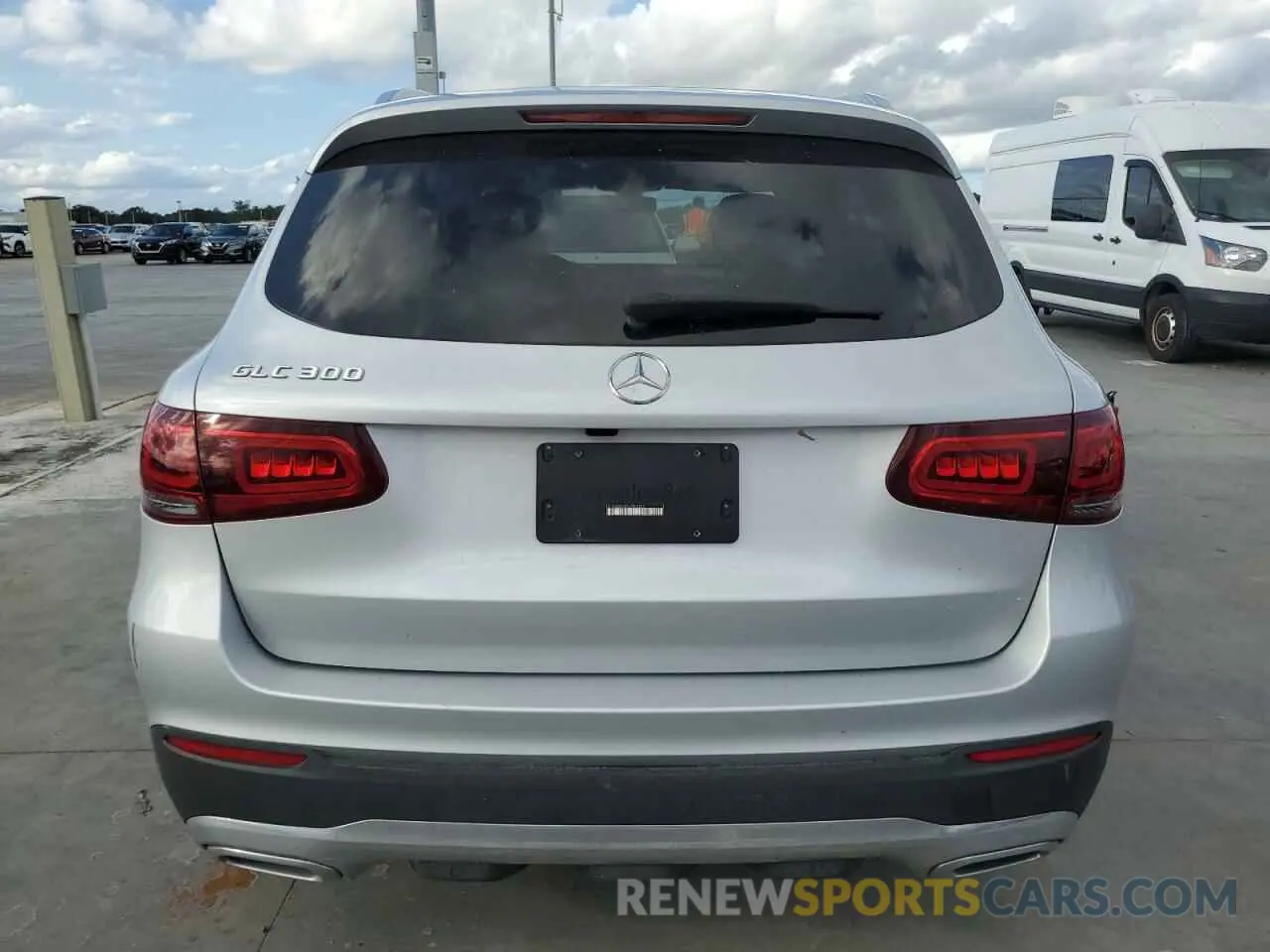 6 fotografías del automóvil dañado W1N0G8DB7LF803520 MERCEDES-BENZ GLC-CLASS 2020