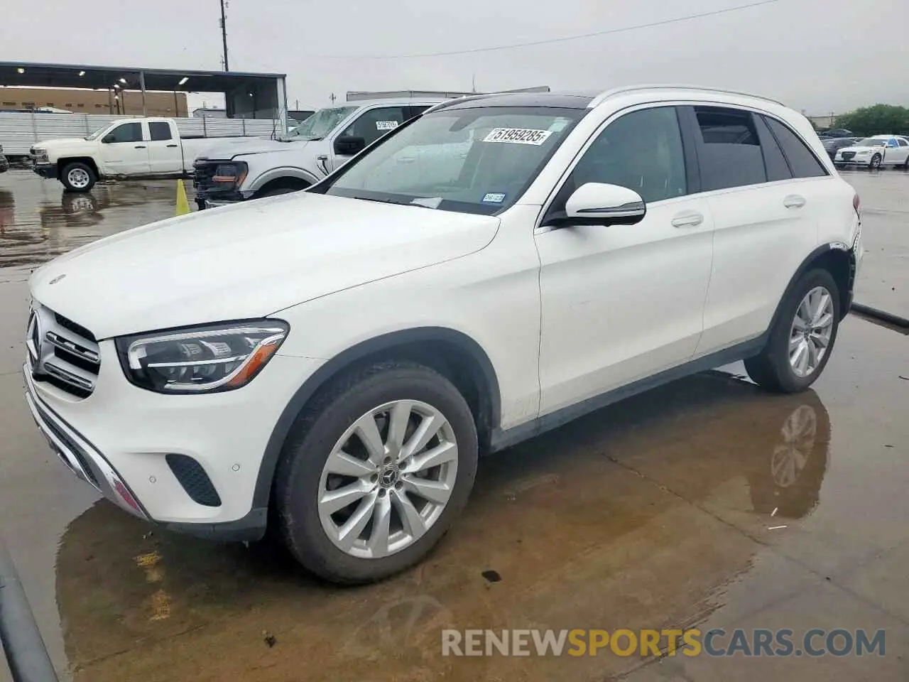 1 fotografías del automóvil dañado W1N0G8DB8LF828040 MERCEDES-BENZ GLC-CLASS 2020