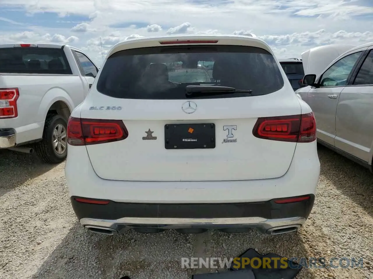 6 fotografías del automóvil dañado W1N0G8DB9LF854050 MERCEDES-BENZ GLC-CLASS 2020