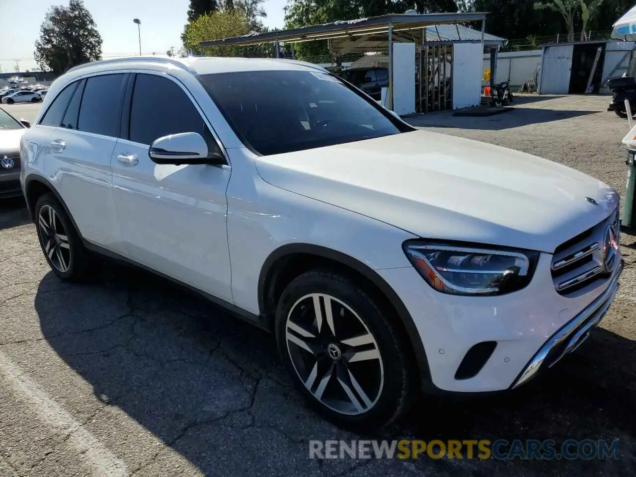 4 fotografías del automóvil dañado W1N0G8DBXLF802572 MERCEDES-BENZ GLC-CLASS 2020