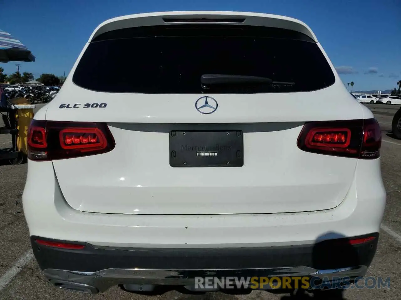 6 fotografías del automóvil dañado W1N0G8DBXLF802572 MERCEDES-BENZ GLC-CLASS 2020