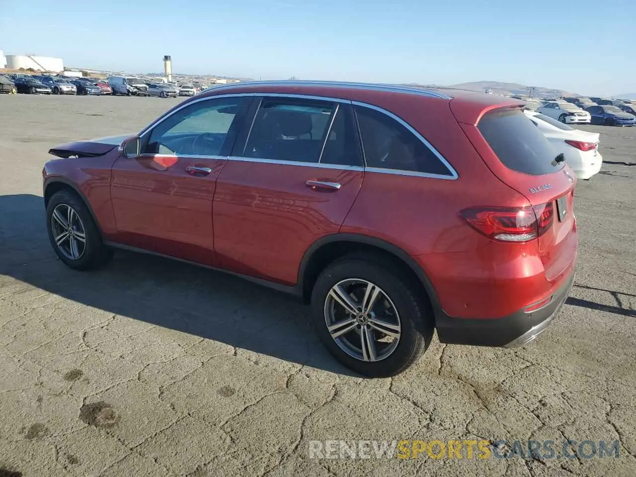 2 fotografías del automóvil dañado W1N0G8EB0LF826328 MERCEDES-BENZ GLC-CLASS 2020