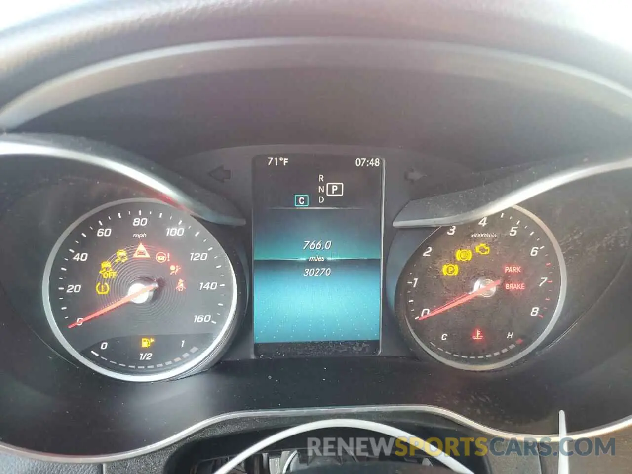 9 fotografías del automóvil dañado W1N0G8EB0LF826328 MERCEDES-BENZ GLC-CLASS 2020