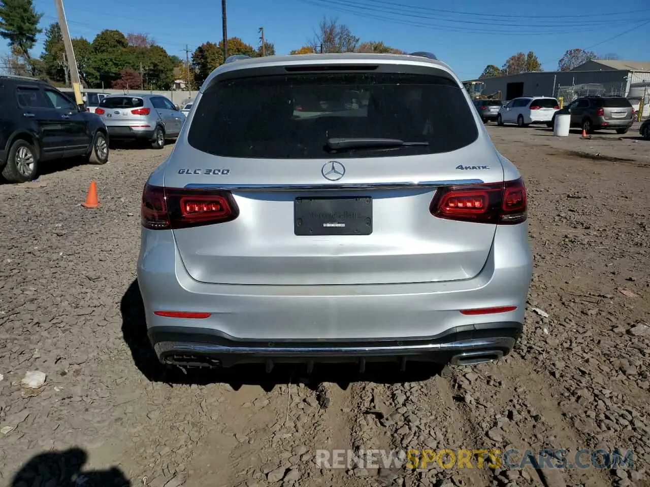 6 fotografías del automóvil dañado W1N0G8EB2LF765242 MERCEDES-BENZ GLC-CLASS 2020