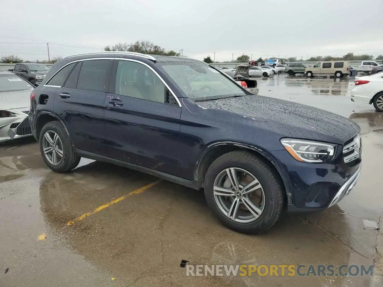 4 fotografías del automóvil dañado W1N0G8EB2LF773244 MERCEDES-BENZ GLC-CLASS 2020