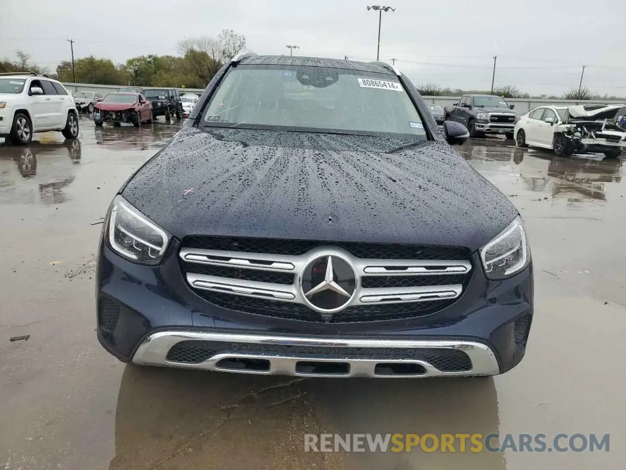 5 fotografías del automóvil dañado W1N0G8EB2LF773244 MERCEDES-BENZ GLC-CLASS 2020
