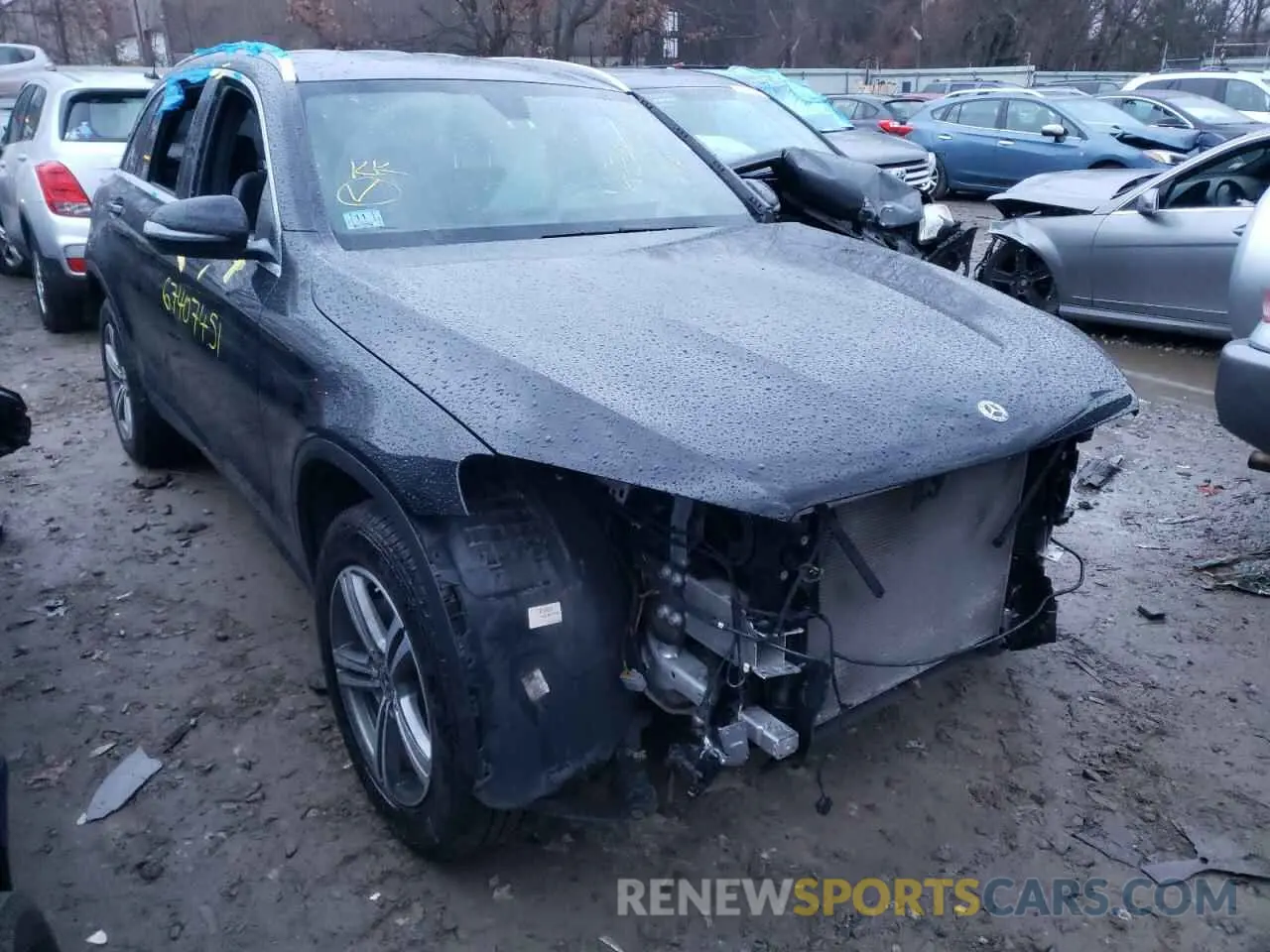 1 fotografías del automóvil dañado W1N0G8EB2LF809773 MERCEDES-BENZ GLC-CLASS 2020