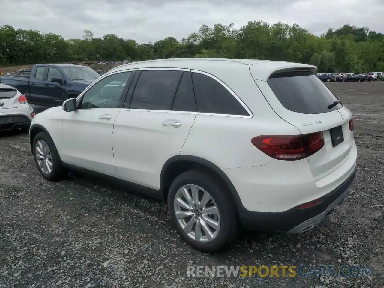2 fotografías del automóvil dañado W1N0G8EB3LF764830 MERCEDES-BENZ GLC-CLASS 2020