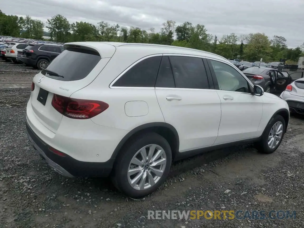 3 fotografías del automóvil dañado W1N0G8EB3LF764830 MERCEDES-BENZ GLC-CLASS 2020