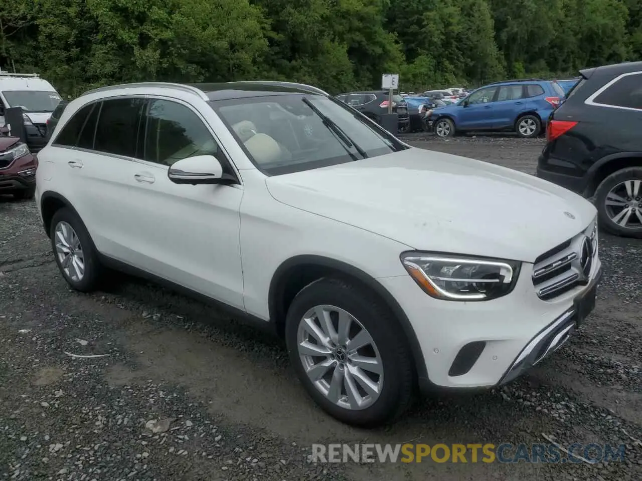 4 fotografías del automóvil dañado W1N0G8EB3LF764830 MERCEDES-BENZ GLC-CLASS 2020