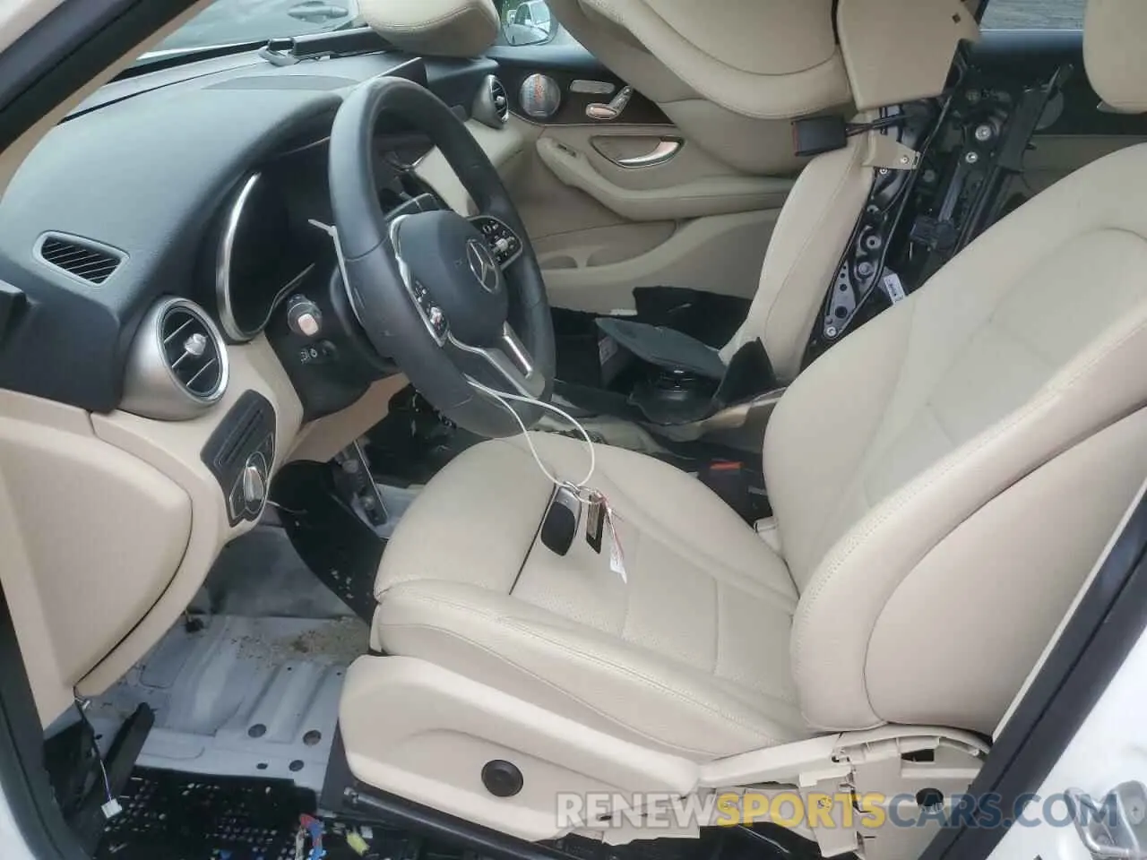 7 fotografías del automóvil dañado W1N0G8EB3LF764830 MERCEDES-BENZ GLC-CLASS 2020