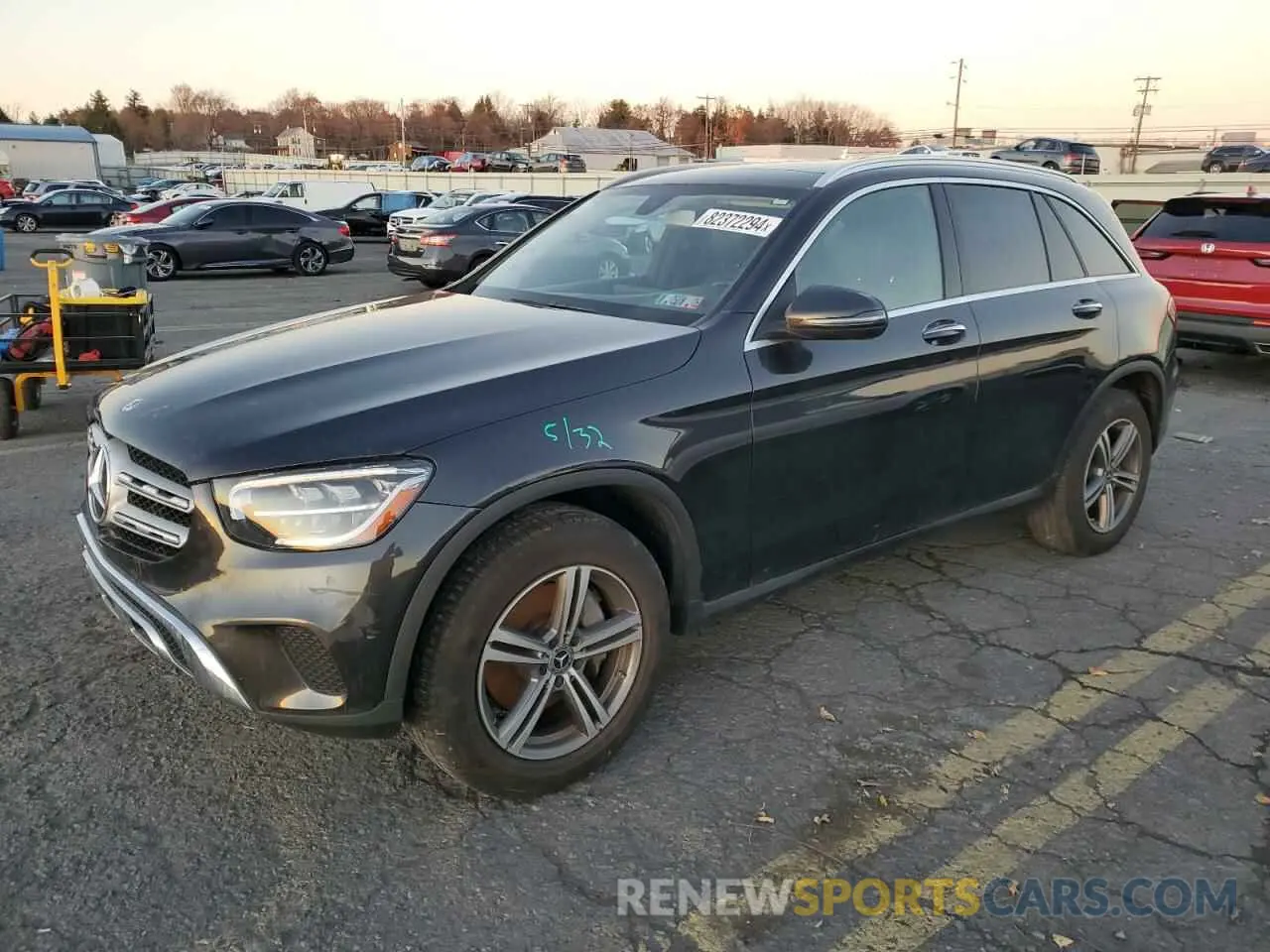 1 fotografías del automóvil dañado W1N0G8EB3LF822631 MERCEDES-BENZ GLC-CLASS 2020