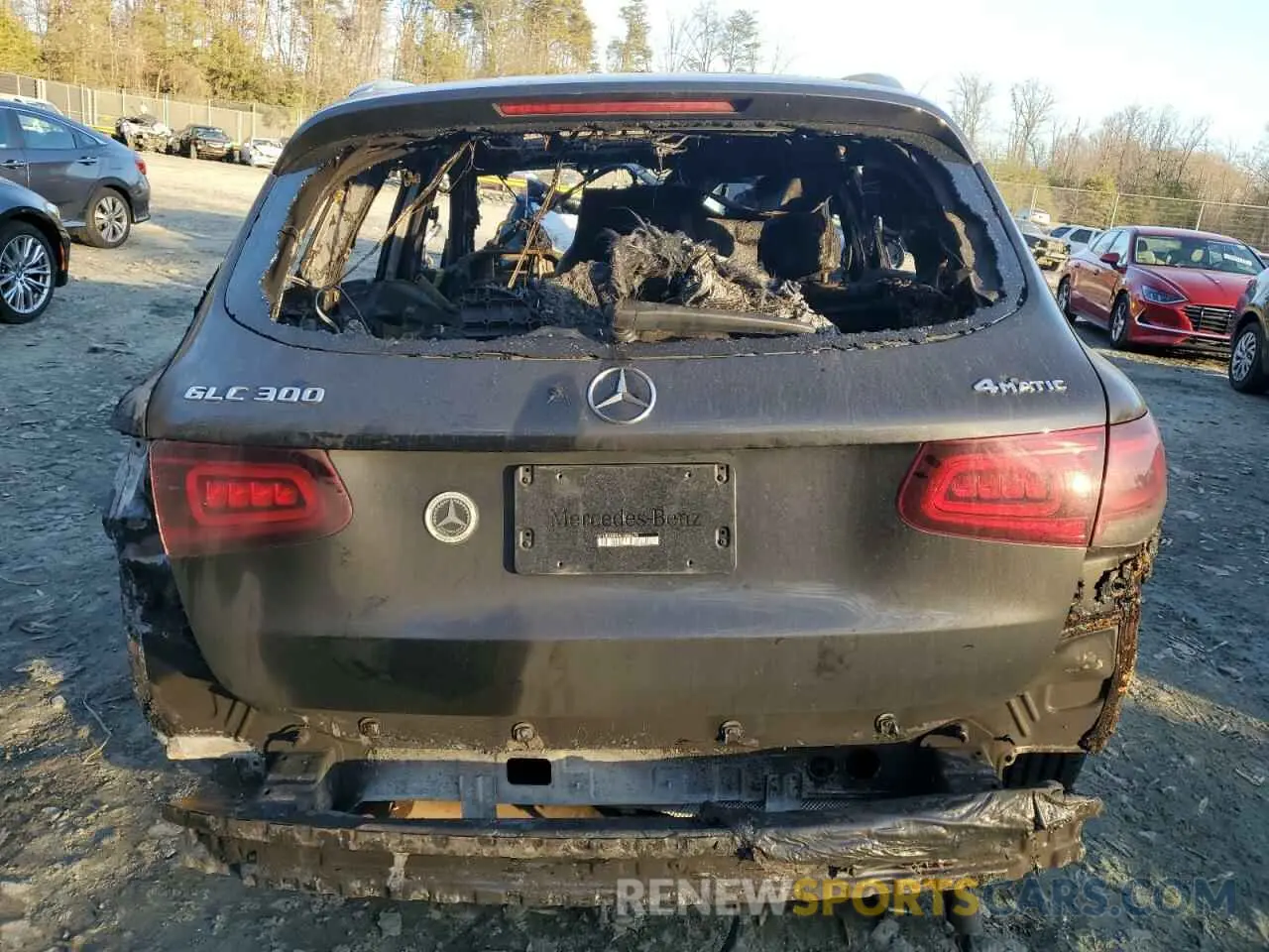 6 fotografías del automóvil dañado W1N0G8EB4LF806275 MERCEDES-BENZ GLC-CLASS 2020